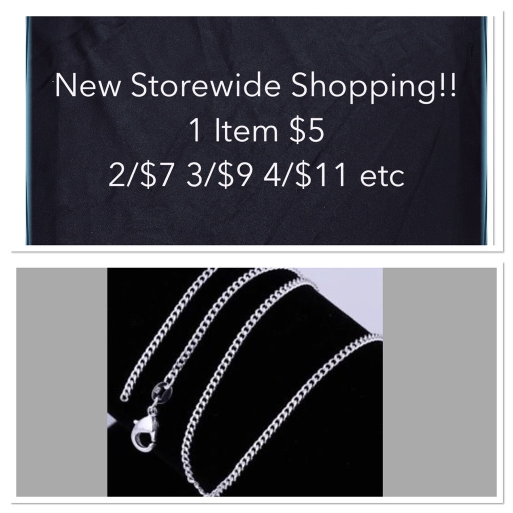 24" 925 Sterling Silver Curb Rolo Chain Necklace